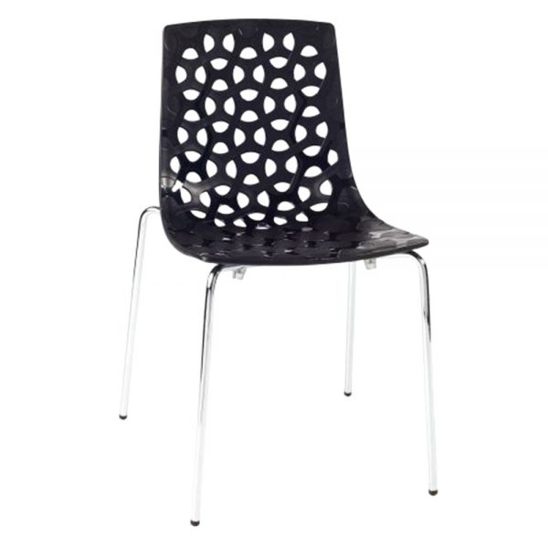 Spring-chair-black
